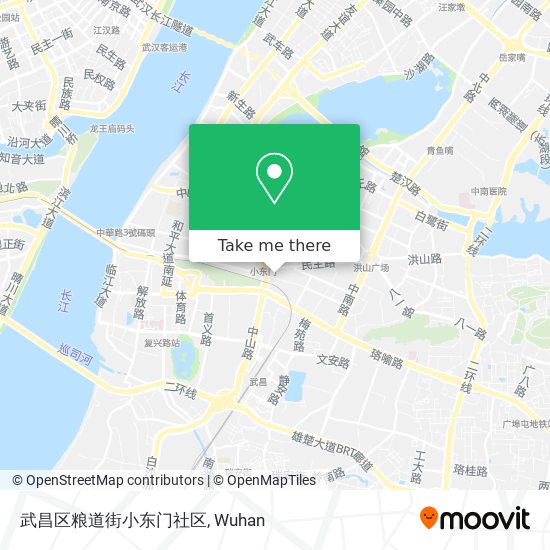 武昌区粮道街小东门社区 map