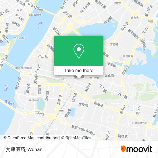 文康医药 map
