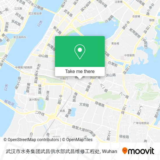 武汉市水务集团武昌供水部武昌维修工程处 map