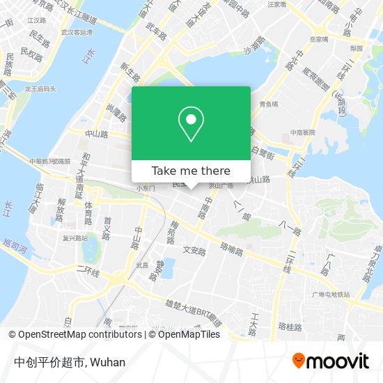 中创平价超市 map