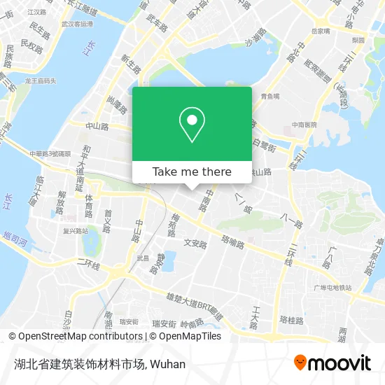湖北省建筑装饰材料市场 map