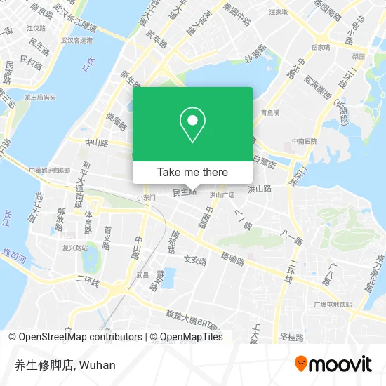 养生修脚店 map
