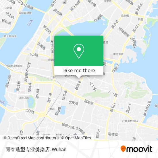 青春造型专业烫染店 map