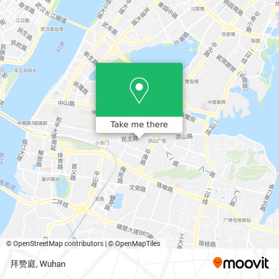 拜赞庭 map