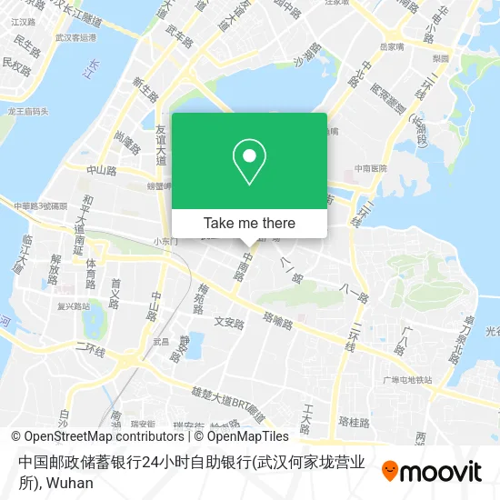 中国邮政储蓄银行24小时自助银行(武汉何家垅营业所) map