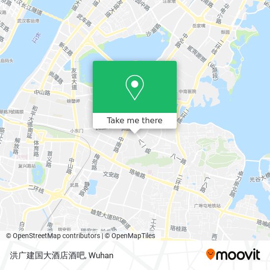 洪广建国大酒店酒吧 map