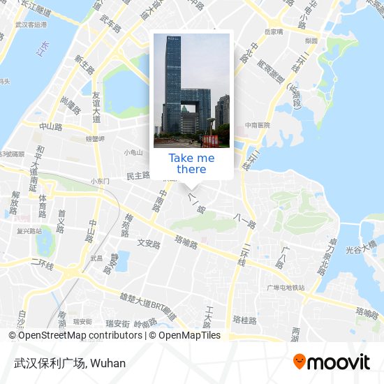 武汉保利广场 map