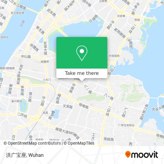 洪广宝座 map