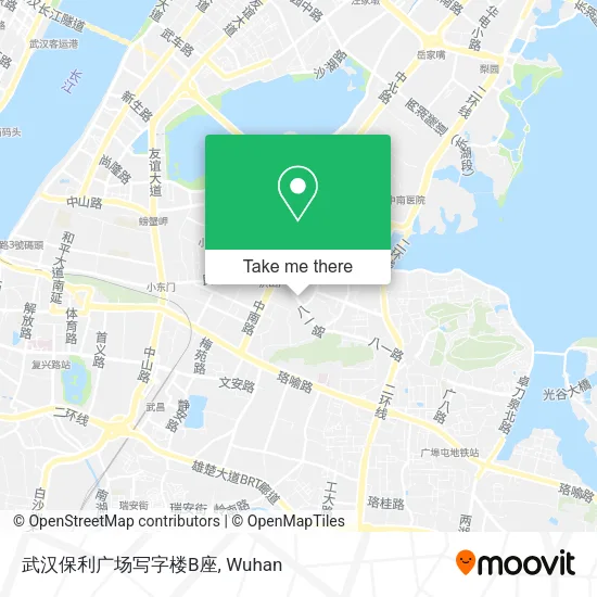 武汉保利广场写字楼B座 map