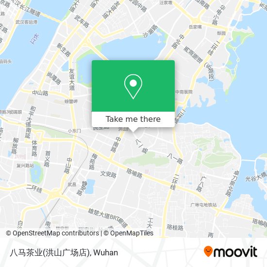 八马茶业(洪山广场店) map