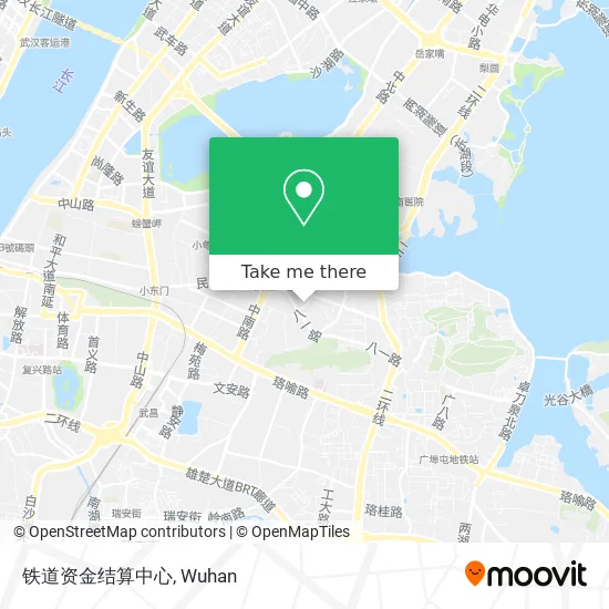 铁道资金结算中心 map