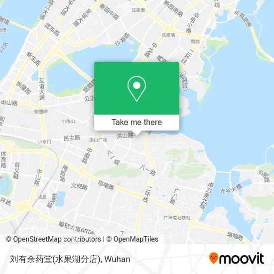 刘有余药堂(水果湖分店) map