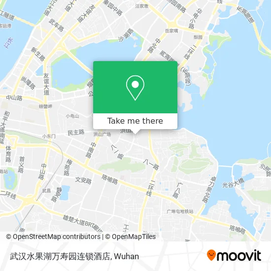 武汉水果湖万寿园连锁酒店 map