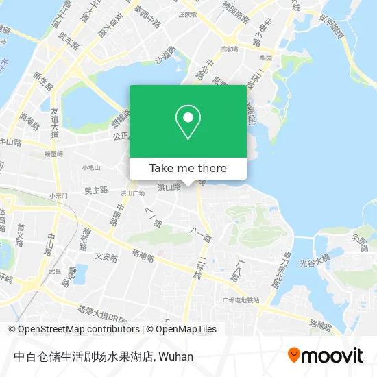 中百仓储生活剧场水果湖店 map