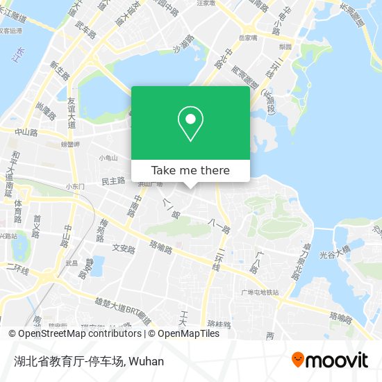 湖北省教育厅-停车场 map