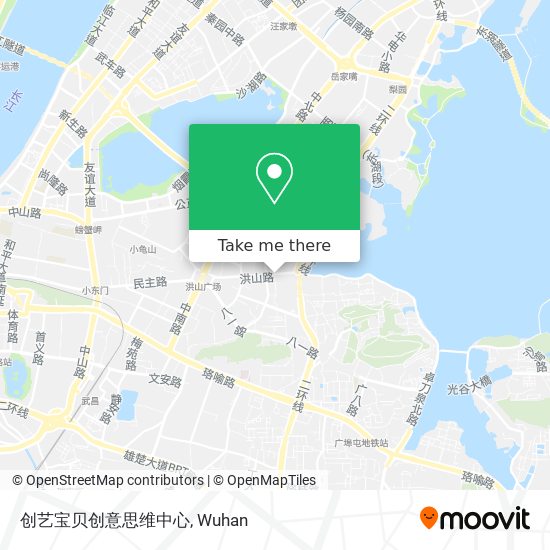 创艺宝贝创意思维中心 map