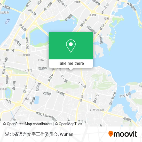 湖北省语言文字工作委员会 map