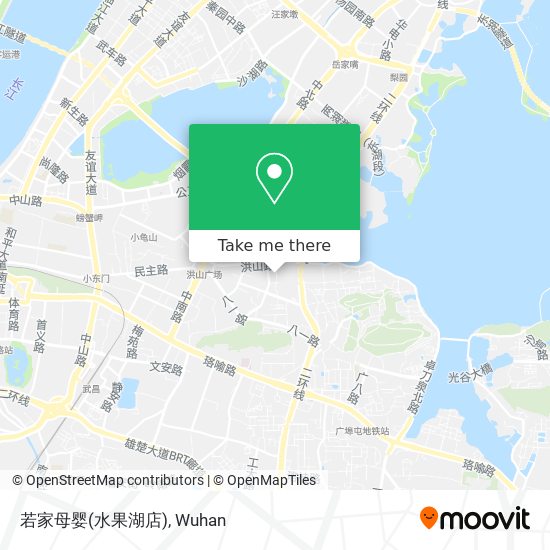 若家母婴(水果湖店) map