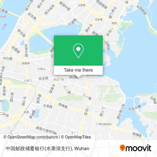 中国邮政储蓄银行(水果湖支行) map