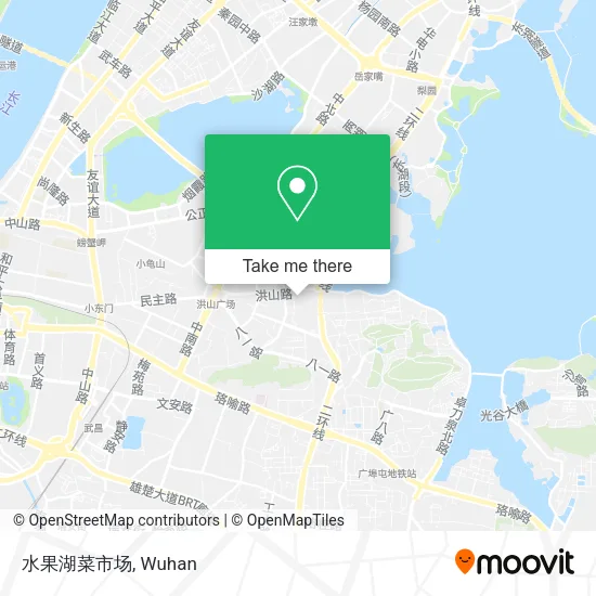 水果湖菜市场 map