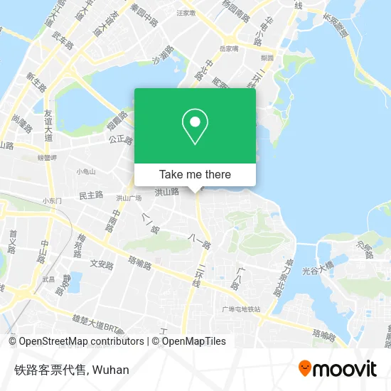 铁路客票代售 map