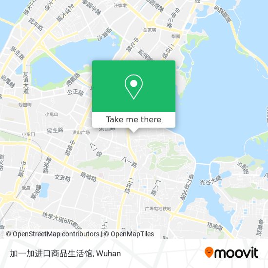 加一加进口商品生活馆 map