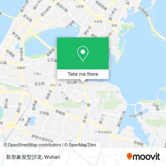 新形象发型沙龙 map