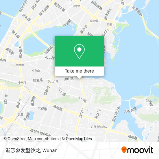 新形象发型沙龙 map