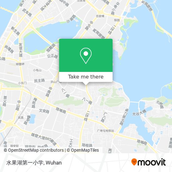 水果湖第一小学 map