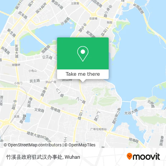 竹溪县政府驻武汉办事处 map