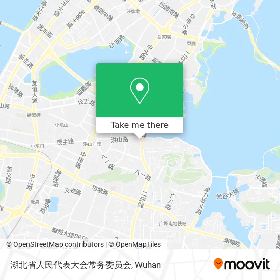 湖北省人民代表大会常务委员会 map