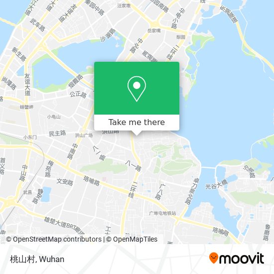 桃山村 map