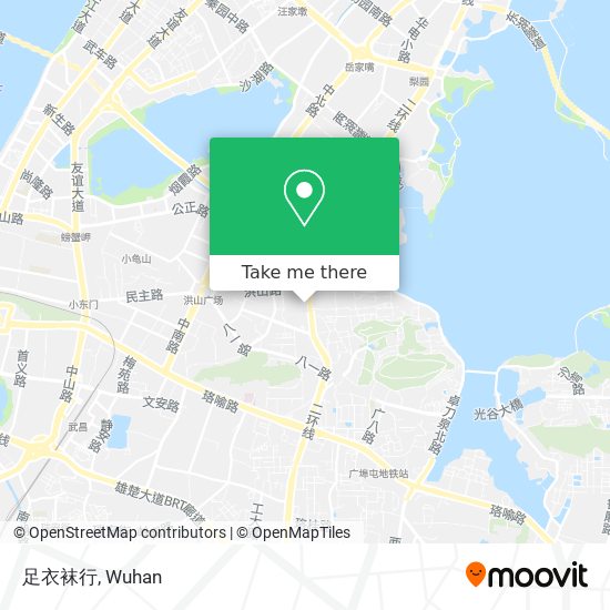 足衣袜行 map