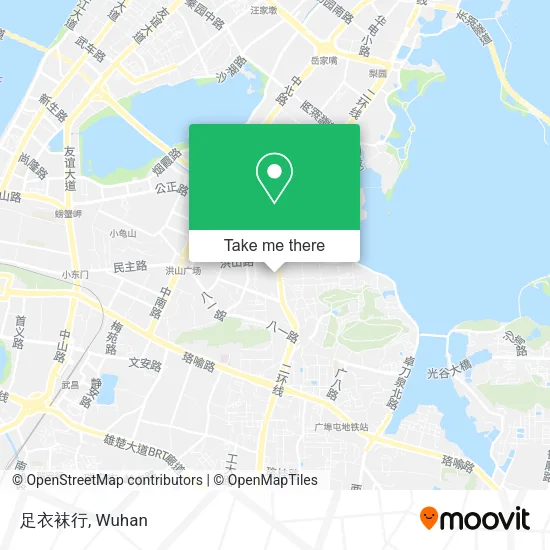 足衣袜行 map