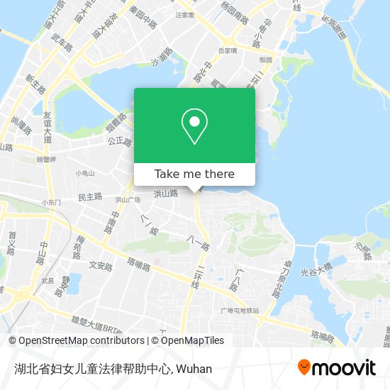 湖北省妇女儿童法律帮助中心 map
