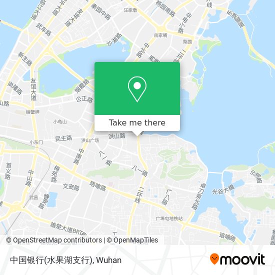 中国银行(水果湖支行) map
