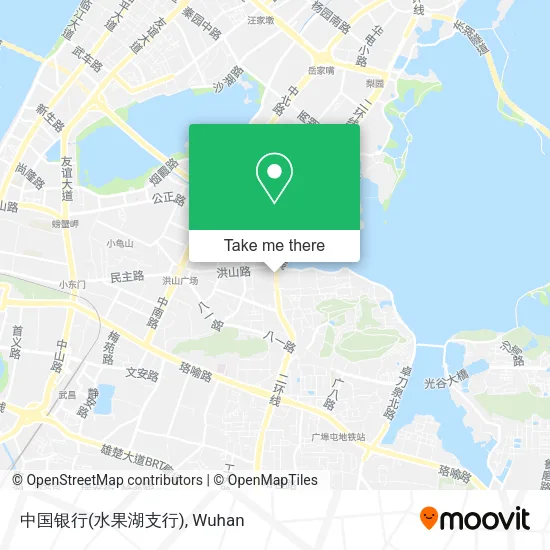 中国银行(水果湖支行) map
