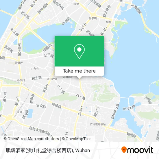 鹏辉酒家(洪山礼堂综合楼西店) map