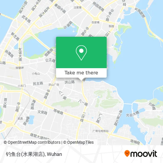 钓鱼台(水果湖店) map