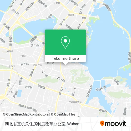 湖北省直机关住房制度改革办公室 map