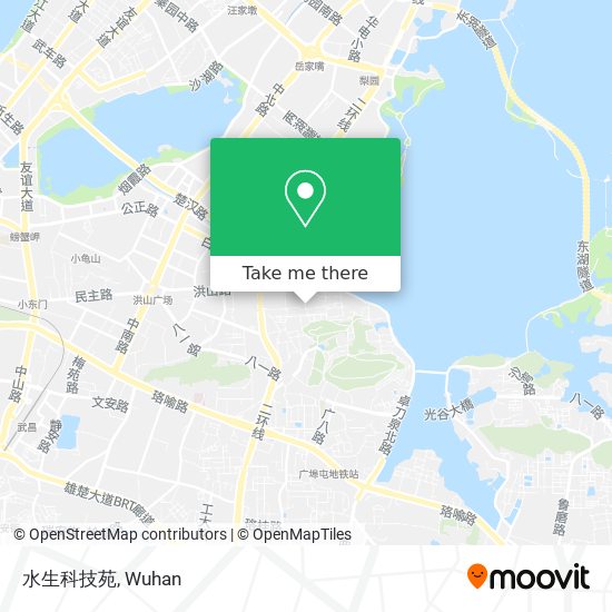 水生科技苑 map