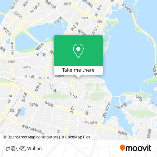 供暖小区 map