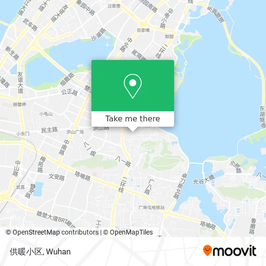 供暖小区 map