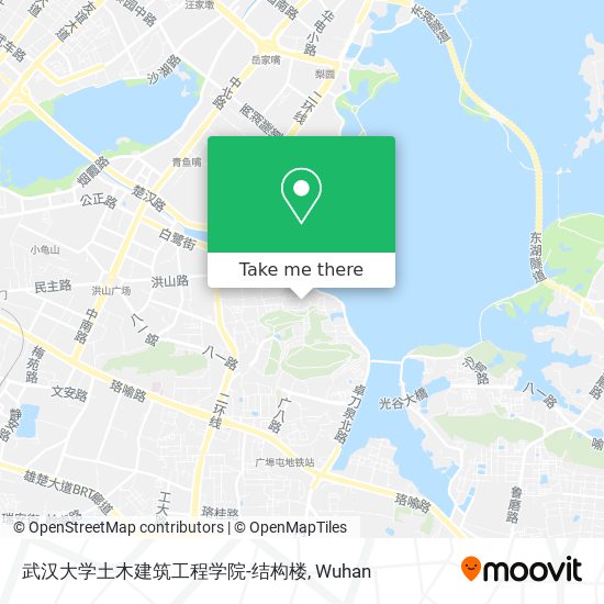 武汉大学土木建筑工程学院-结构楼 map