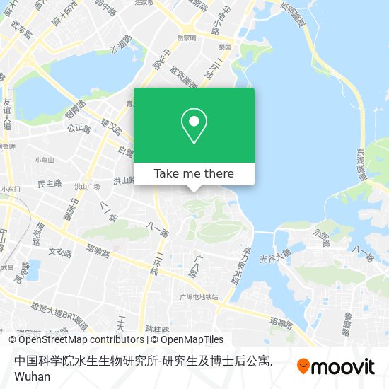 中国科学院水生生物研究所-研究生及博士后公寓 map