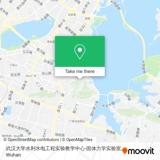 武汉大学水利水电工程实验教学中心-固体力学实验室 map