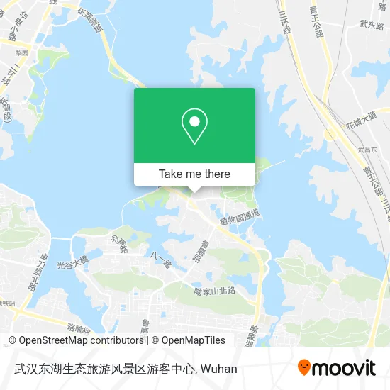 武汉东湖生态旅游风景区游客中心 map
