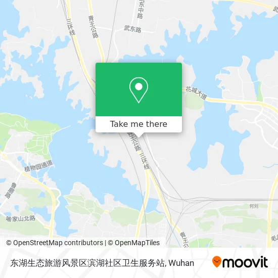 东湖生态旅游风景区滨湖社区卫生服务站 map