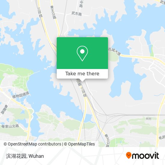 滨湖花园 map
