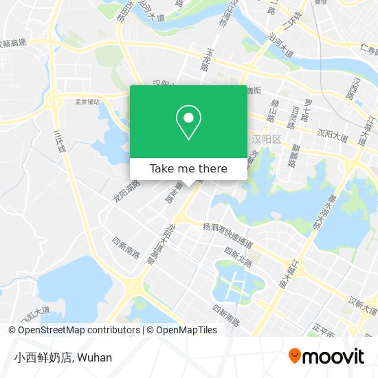 小西鲜奶店 map